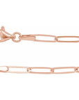 "Connections" Dainty Paperclip Chain