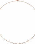"Connections" Dainty Paperclip Chain
