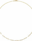 "Connections" Dainty Paperclip Chain