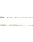"Connections" Dainty Paperclip Chain